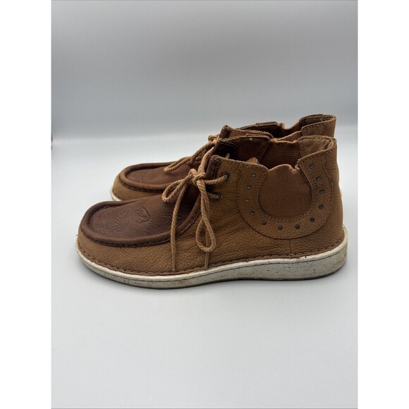 Justin‎ Boots Goodluck Moc Toe Chukka Booties Womens Size 10M Casual Boots JL261 - Picture 5 of 13